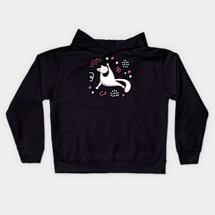 White Cat Kids Hoodie